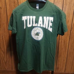 Tulane Green Wave University T-Shirt New Nwt Medium Short Sleeve